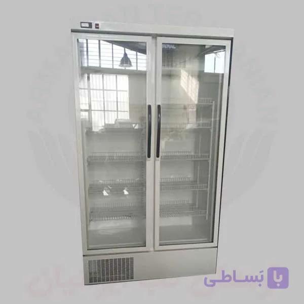 یخچال آزمایشگاهی دو درب با دیتالاگر