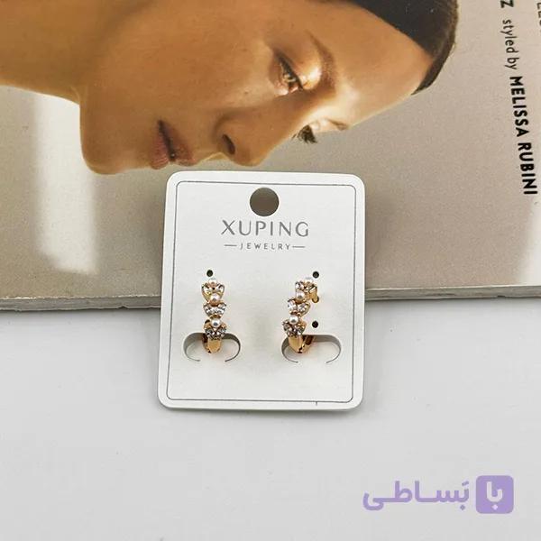 گوشواره ژوپینگ حلقهای مرواریدی