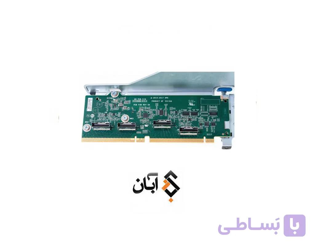 HPE DL38X Gen10 4-port 8 NVMe Slim SAS Riser 867807-B21