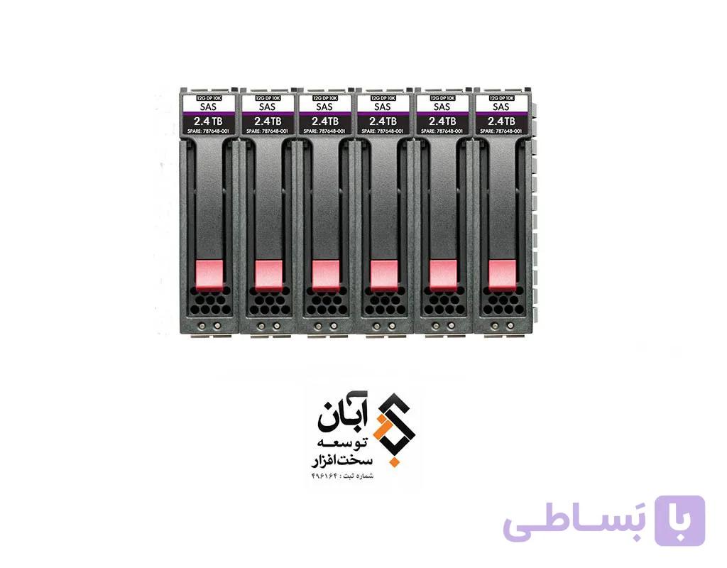 HPE MSA 14.4TB SAS 12G Enterprise 10K SFF (2.5in) M2 6-pack HDD Bundle R0Q67A