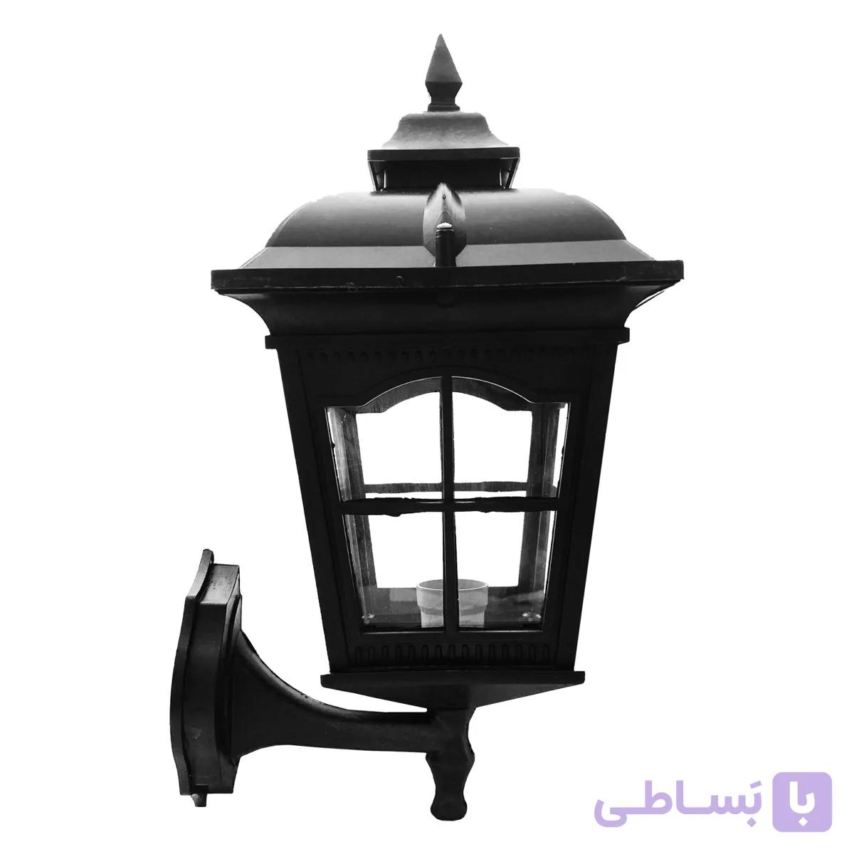 چراغ دیواری کلبه بدنه پلی کربنات و شیشه
