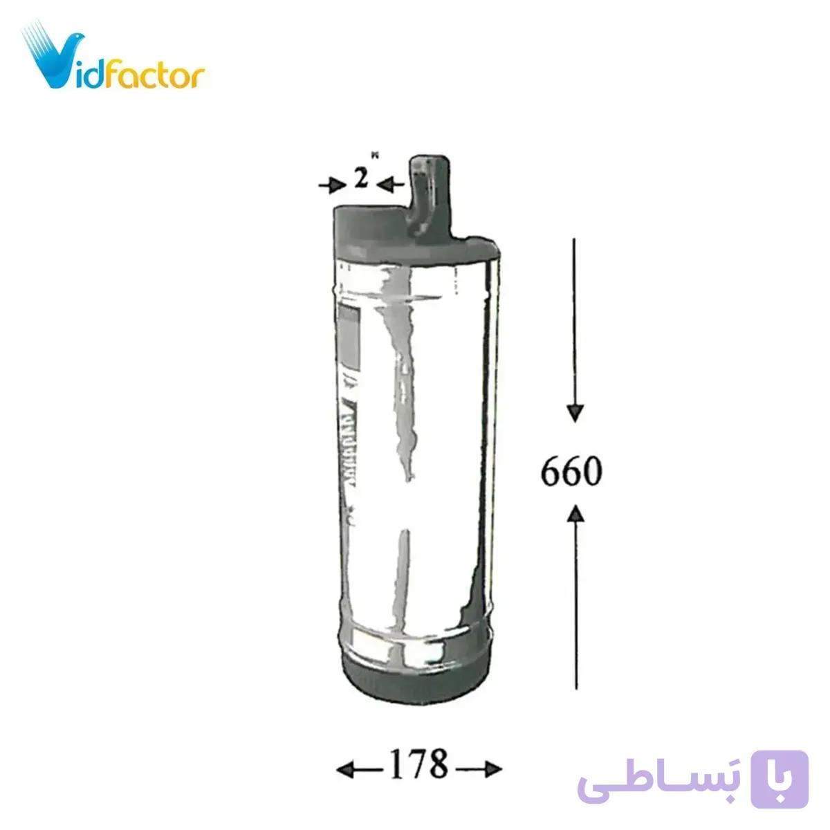 پمپ کف کش راد 48 متری فلوتردار مدل 10SS05
