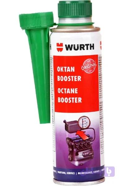 اکتان بوستر و مکمل سوخت بنزین وورث آلمان (WÜRTH) 300 میلی پلمپ فلزی