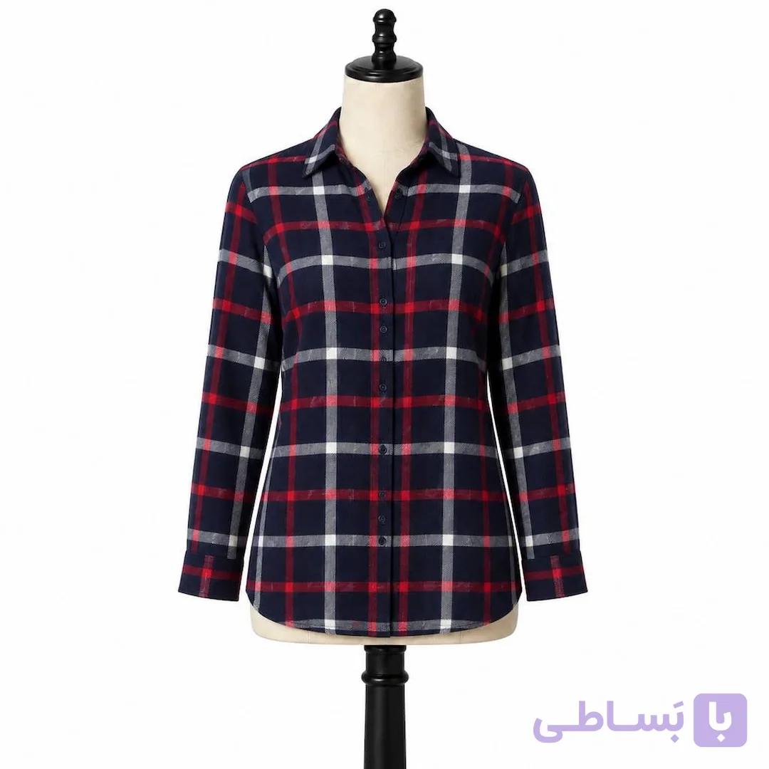 شومیز چهار خونه کد MSh100