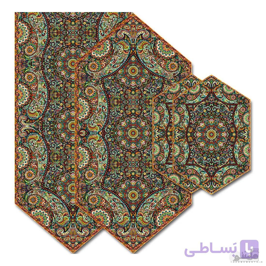 سری چهار تکه ترمه طرح پدیده کد 881