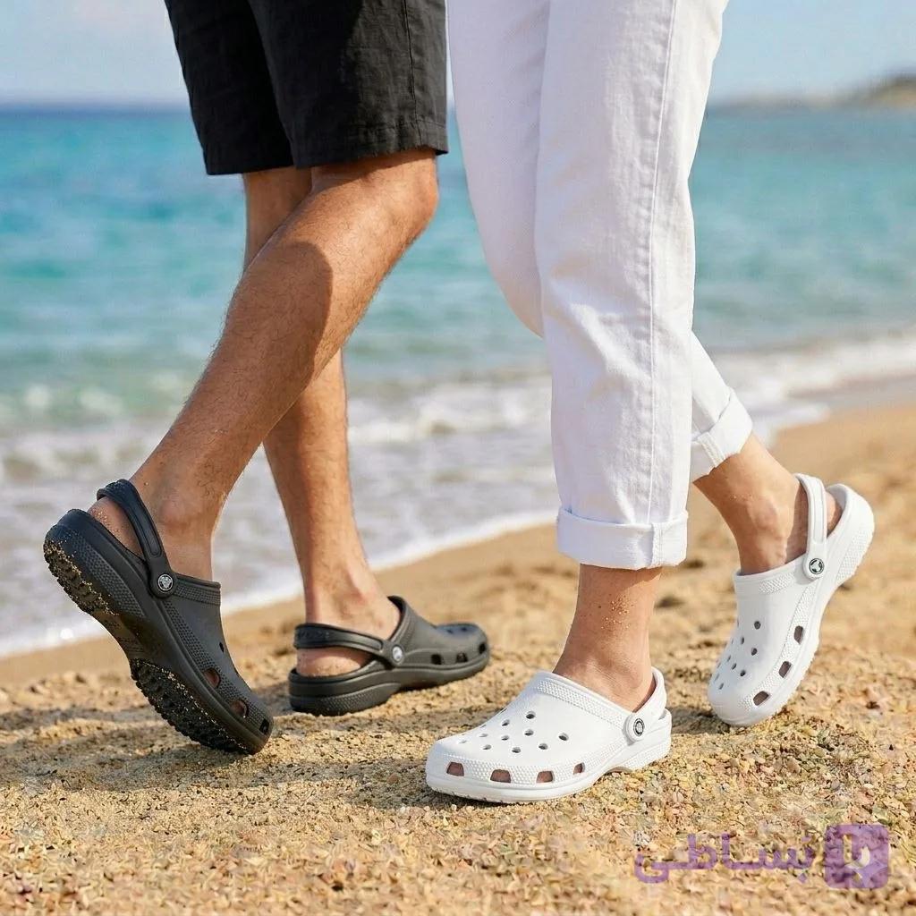 صندل کراکس کلاسیک اورجینال - ست مردانه و زنانه | وارداتی