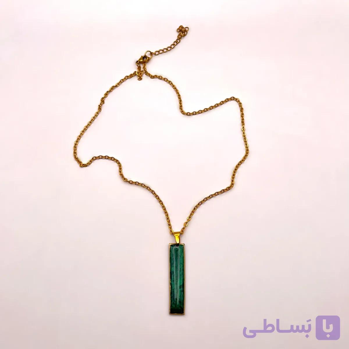 گردنبند رزینی شکیبا دستساز سبک و شیک