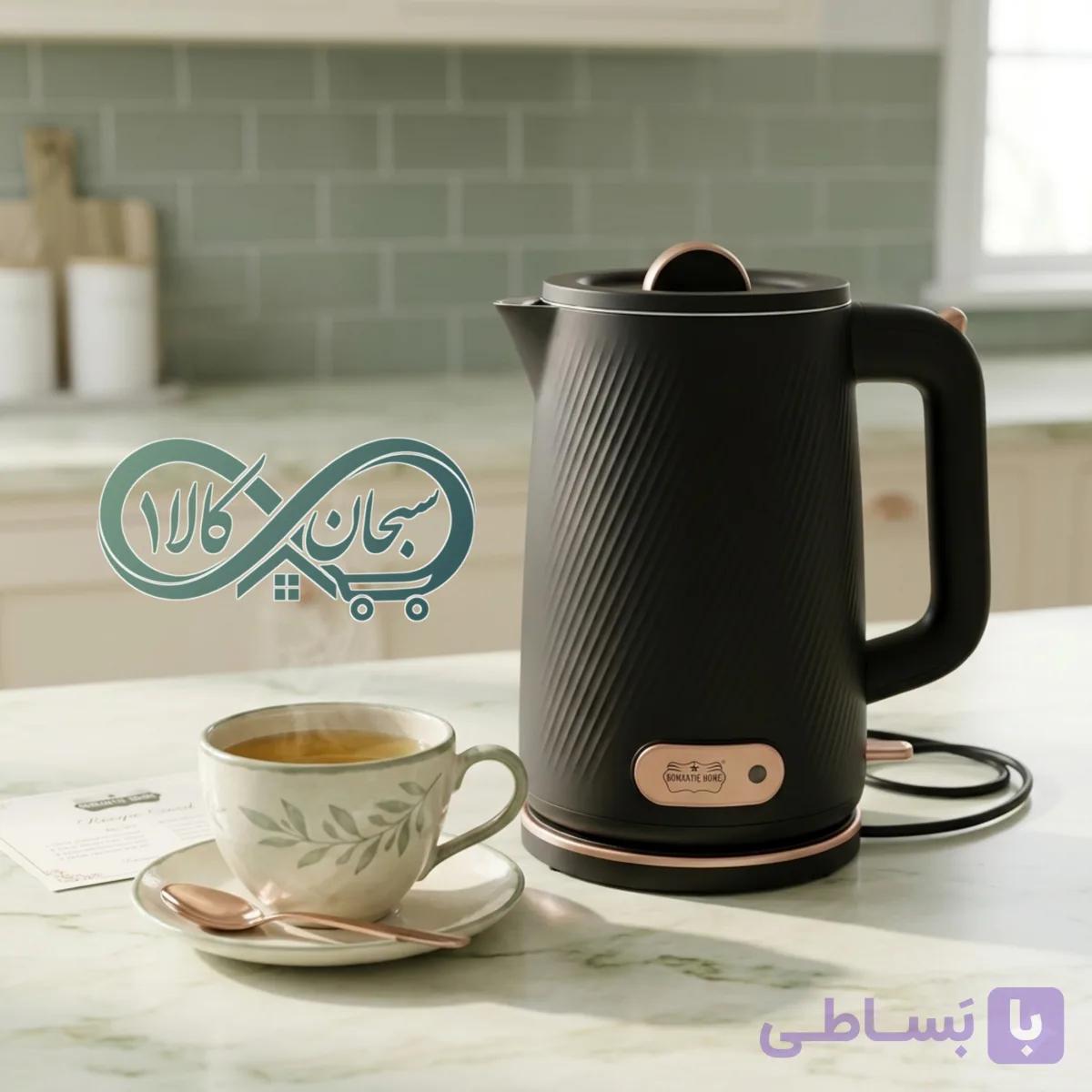 کتری برقی رمانتیک هوم مدل RAWAN18W ظرفیت 1.8 لیتر