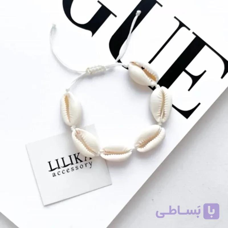 دستبند دخترانه صدف طبیعی مدل سیپرا