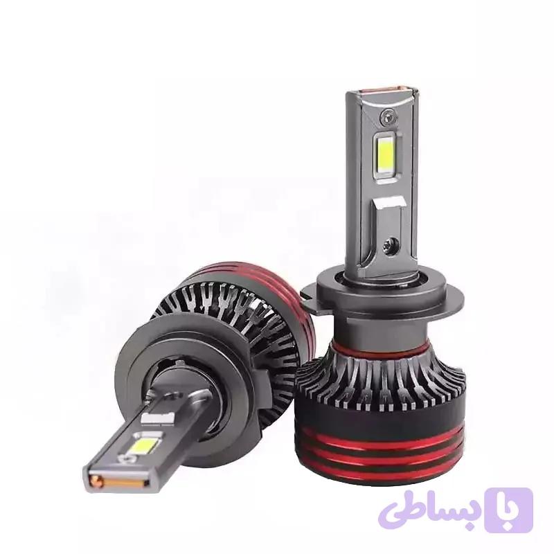 هدلایت خودرو تی بی اس دیزاین مدل M8 Pro Max H7 بسته دو عددی
