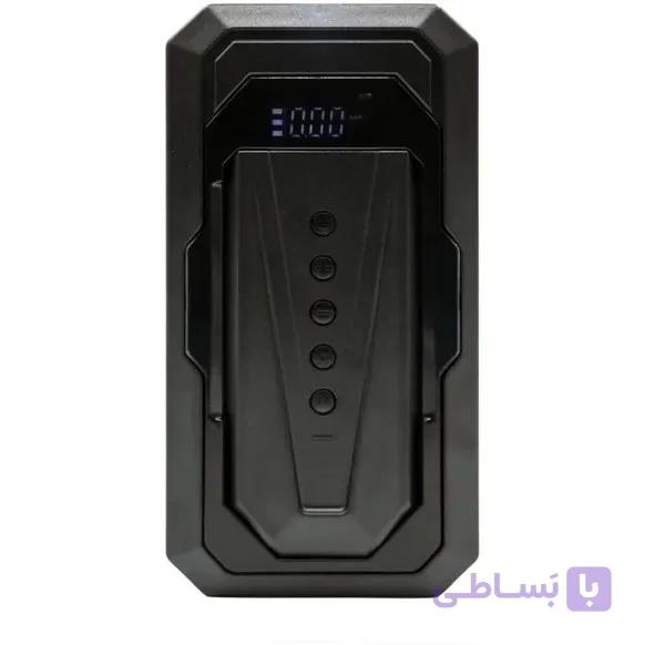 جامپ استارتر چندکاره آکو مدل AJS-1 ظرفیت ۶۸۰۰ میلیآمپر با چراغ LED و پمپ باد
