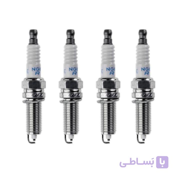 شمع خودرو یورو 4 ذغالی ان جی کی بسته 4 عددی (مدل LZKR6B-E 94937)