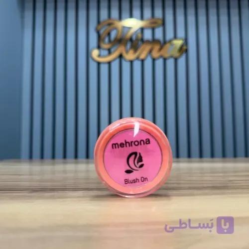 رژگونه مینی پودری صورتی باربی مهرونا