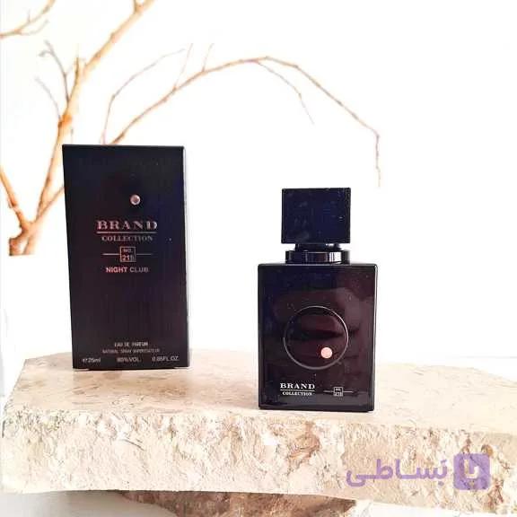 عطر ادوپرفیوم برند کالکشن کد 215 رایحه کلاب د نایت اینتنس حجم 25 میل