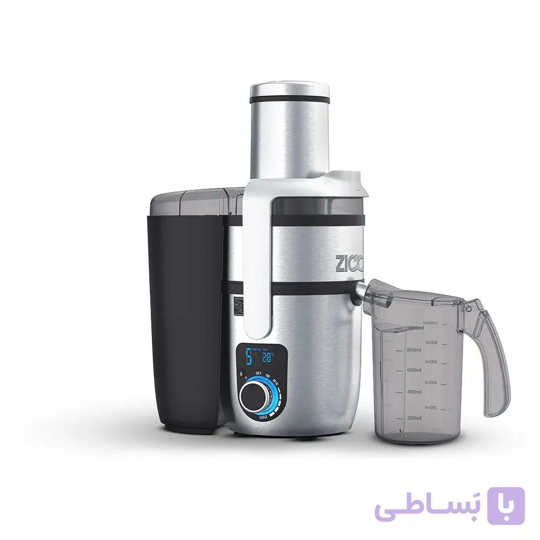 آبمیوه گیری تک کاره زیکو مدل ZC-4038 موتور سنگین ۱۳۵۰ وات برای یک لیوان سلامتی خالص