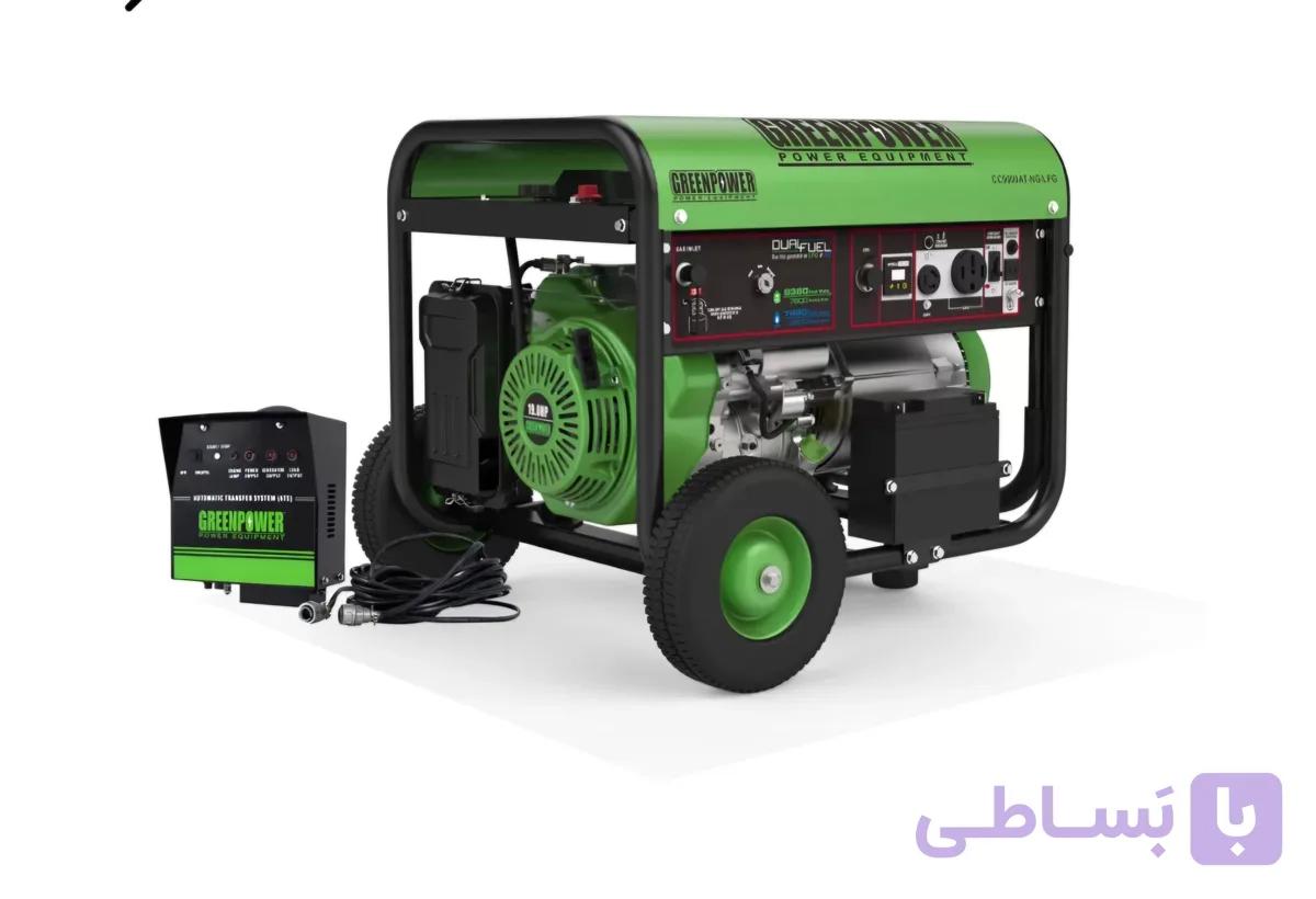 موتور برق گرین پاور گاز سوز cc9000