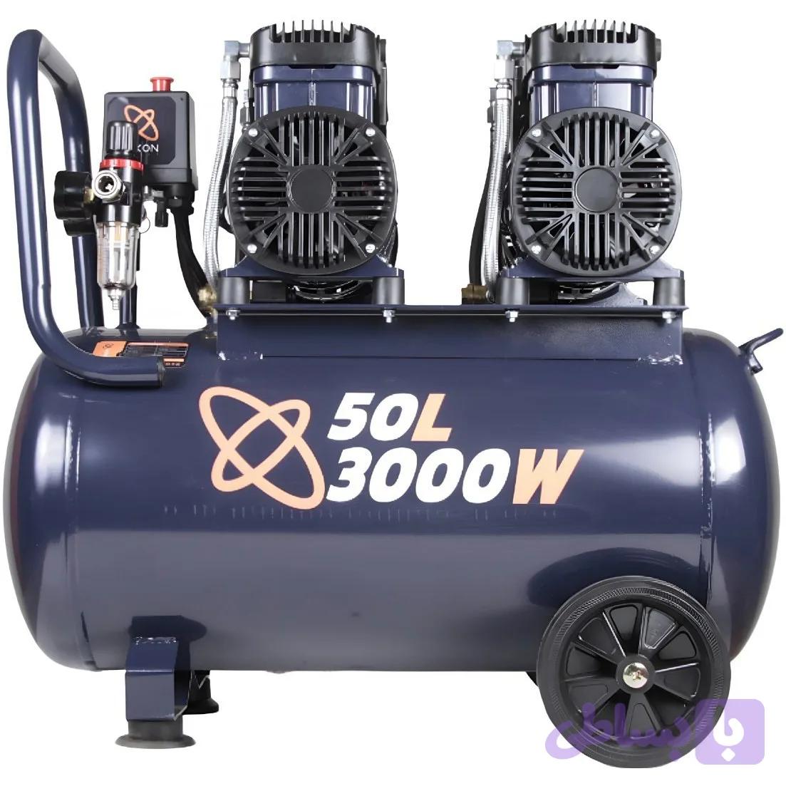 کمپرسور باد سایلنت ۵۰ لیتری 1500 وات آکسون