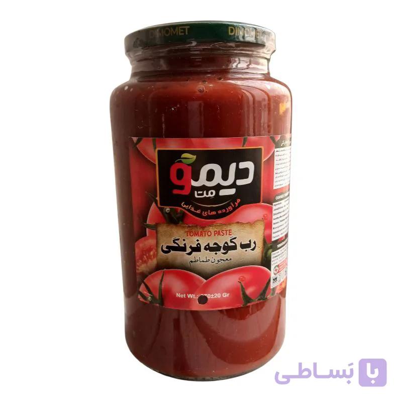 رب گوجه فرنگی شیشه ای ۲ کیلو گرمی (دیمو )