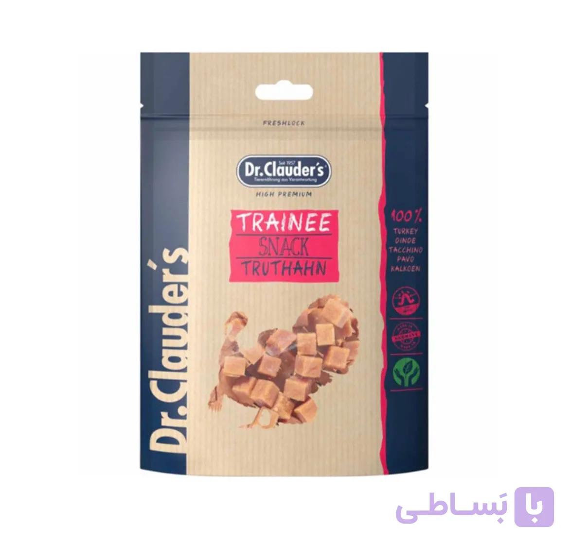 تشویقی سگ بالغ دکتر کلادرز با طعم گوشت گوزن 80گرمی