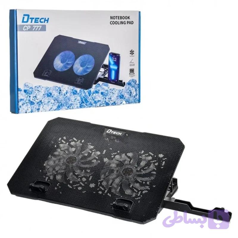 پایه خنک کننده DTECH مدل CP-777 دو فن