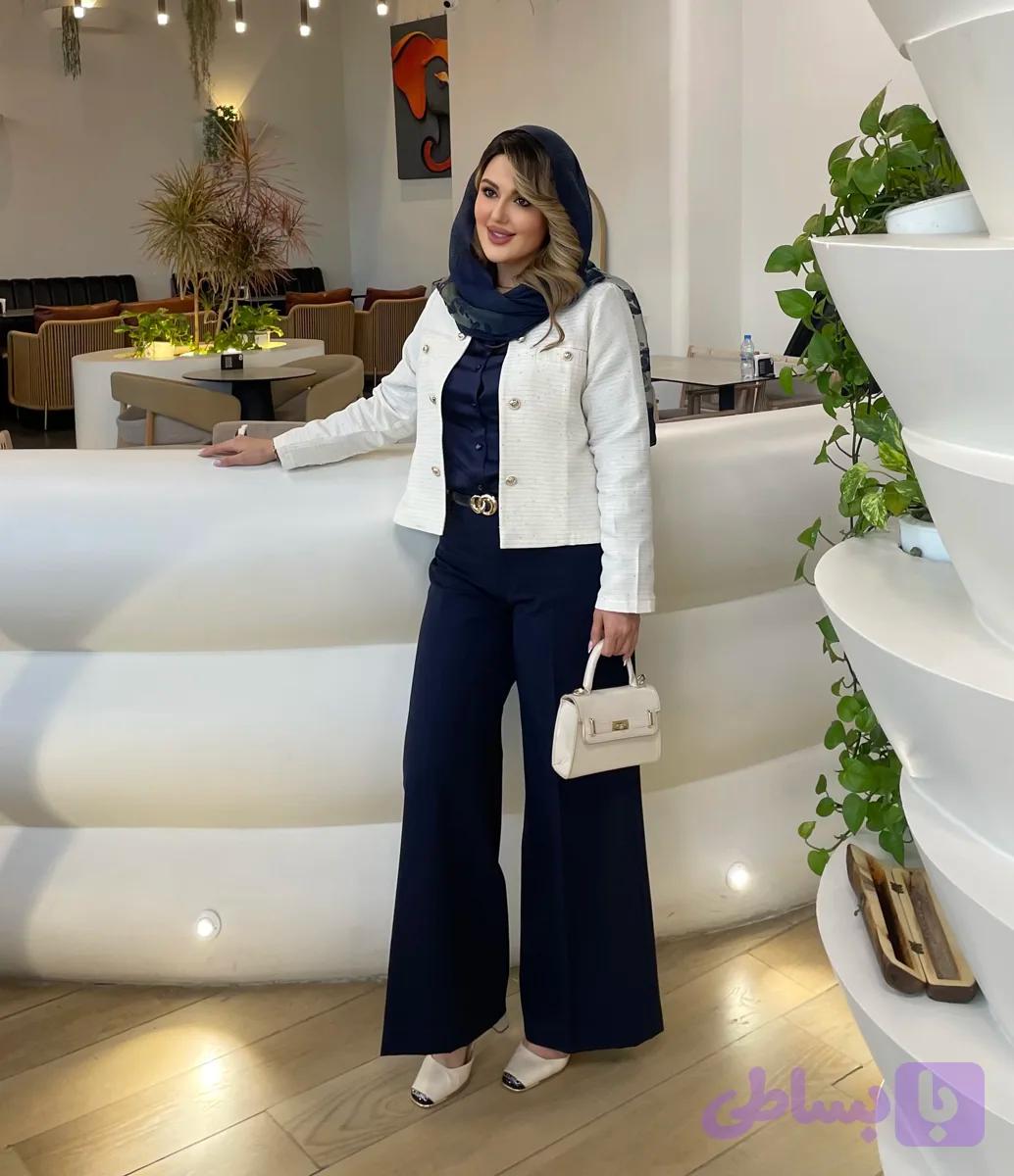 شلوار زنانه شافل مدل فلو (کالکشن فروزان نریمیسا)