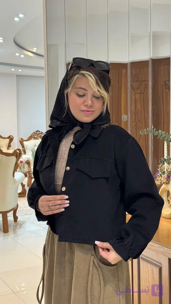 شومیز کتان وارداتی مدل یسنا