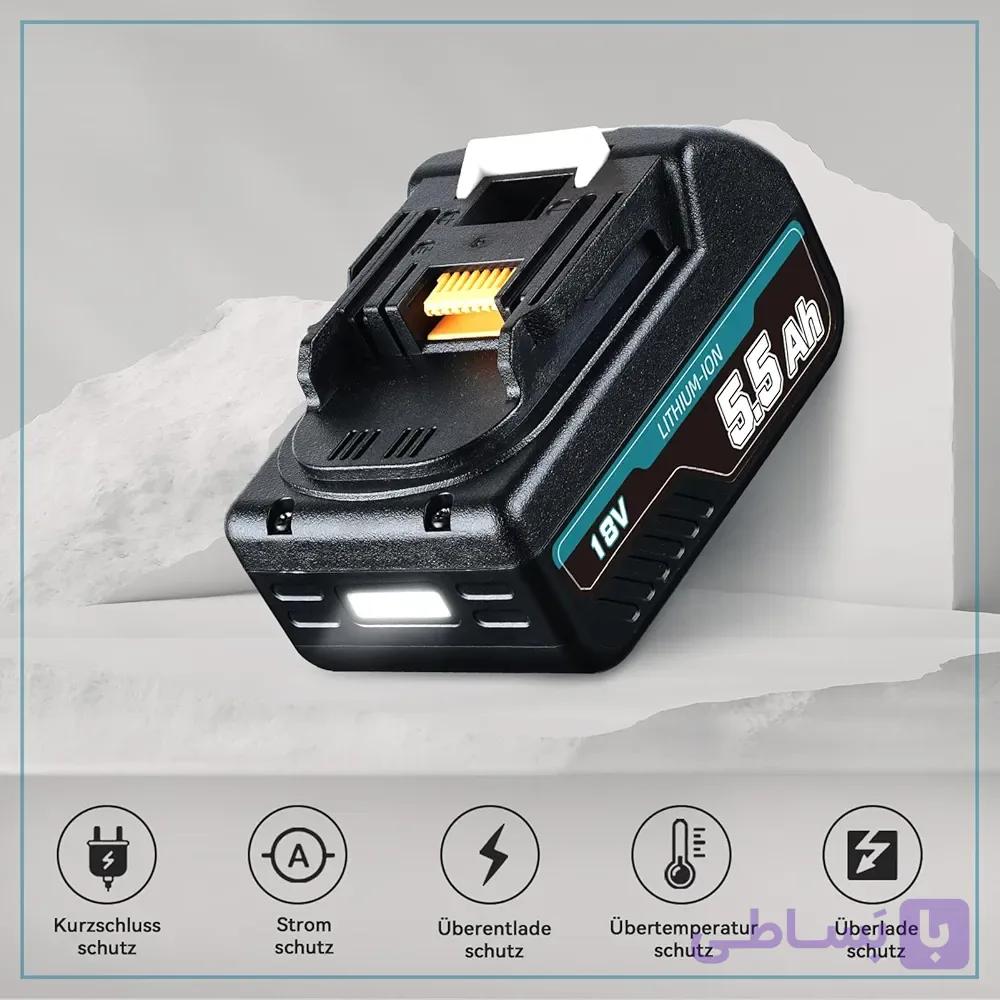 باتری Replacement Battery Lithium-Ion BL1850B Compatible