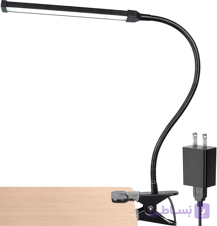 چراغ مطالعه گیرهای LEPOWER مدل Gooseneck LED