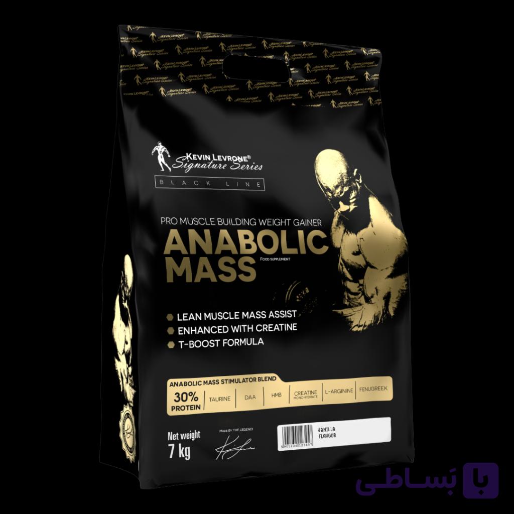 KEVIN LEVRONE ANABOLIC MASS 7KG - مس گینر آنابولیک کوین لورون مشکی ۷