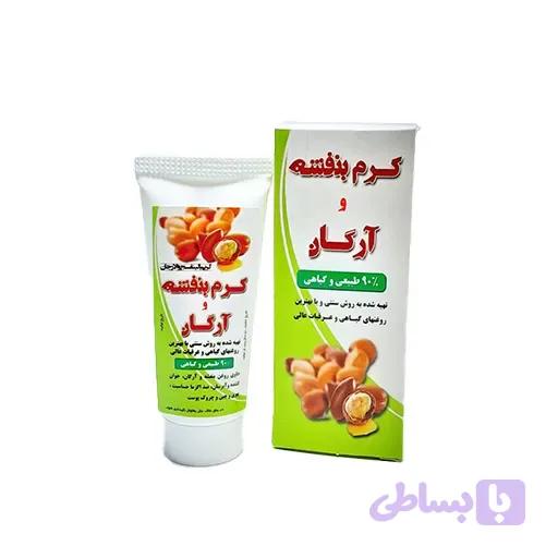 مرطوب کننده بنفشه آرگان نیکا