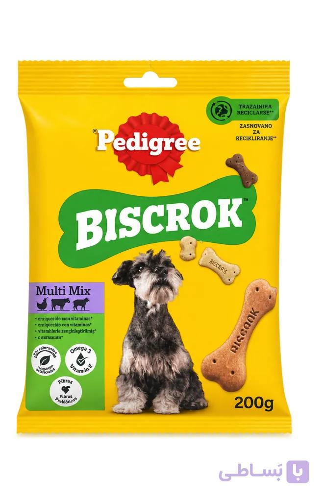 تشویقی بیسکوییتی سگ پدیگری (Pedigree Biscrok Biscuit)۲۰۰ گرمی