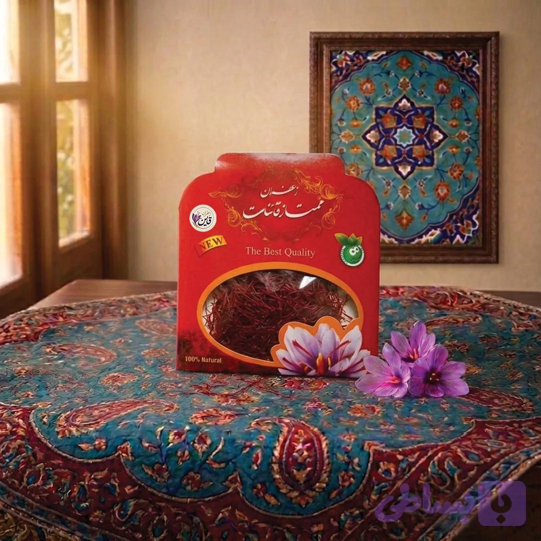 زعفران سرگل ممتاز قائنات 1 مثقال (4.62گرم)