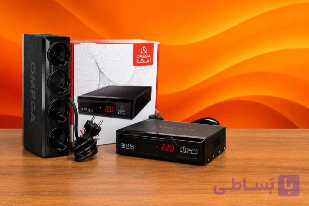محافظ صوتی تصویری چهار خانه فلزی امگا