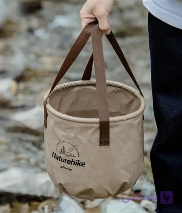 کیسه تاشو 10 لیتری نیچرهایک مدل NH20SJ040 | سبک، مقاوم و اورجینال