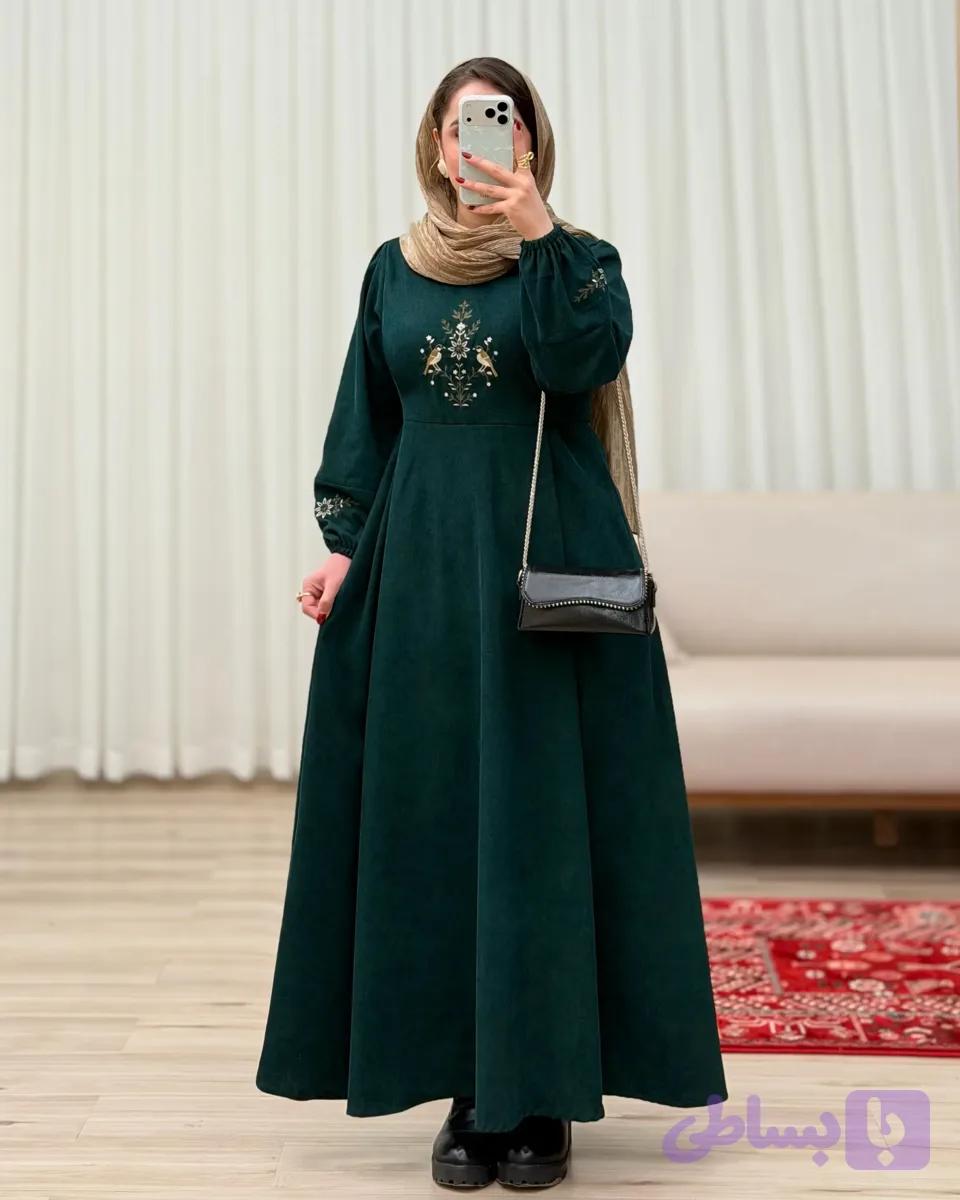 مانتو پیراهنی زنانه مدل گنجشک