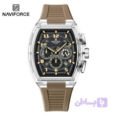 ساعت مچی اورجینال مردانه ناوی فورس NAVIFORCE NF6118 SRB