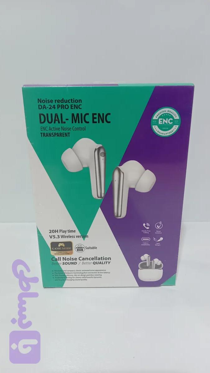 هندزفری بلوتوثی مدل DA-24 PRO ENC (دارای حذف نویز و حالت گیمینگ)