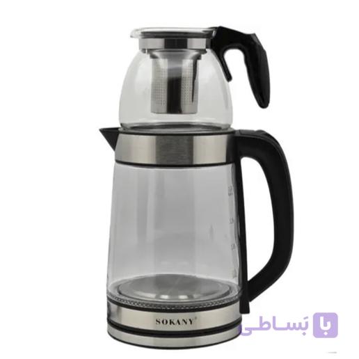 چای ساز سوکانی ۲.۲ لیتری مدل ۱۰۸۹ چراغدار و خاموش اتومات