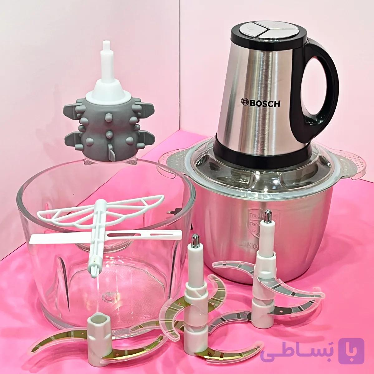 خردکن برقی بوش ۴ لیتر دوکاسه ۱۰ تیغه