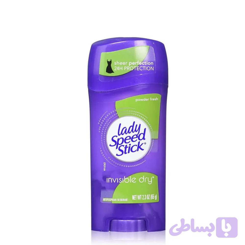استیک دئودورانت زنانه لیدی اسپید مدل Powder Fresh