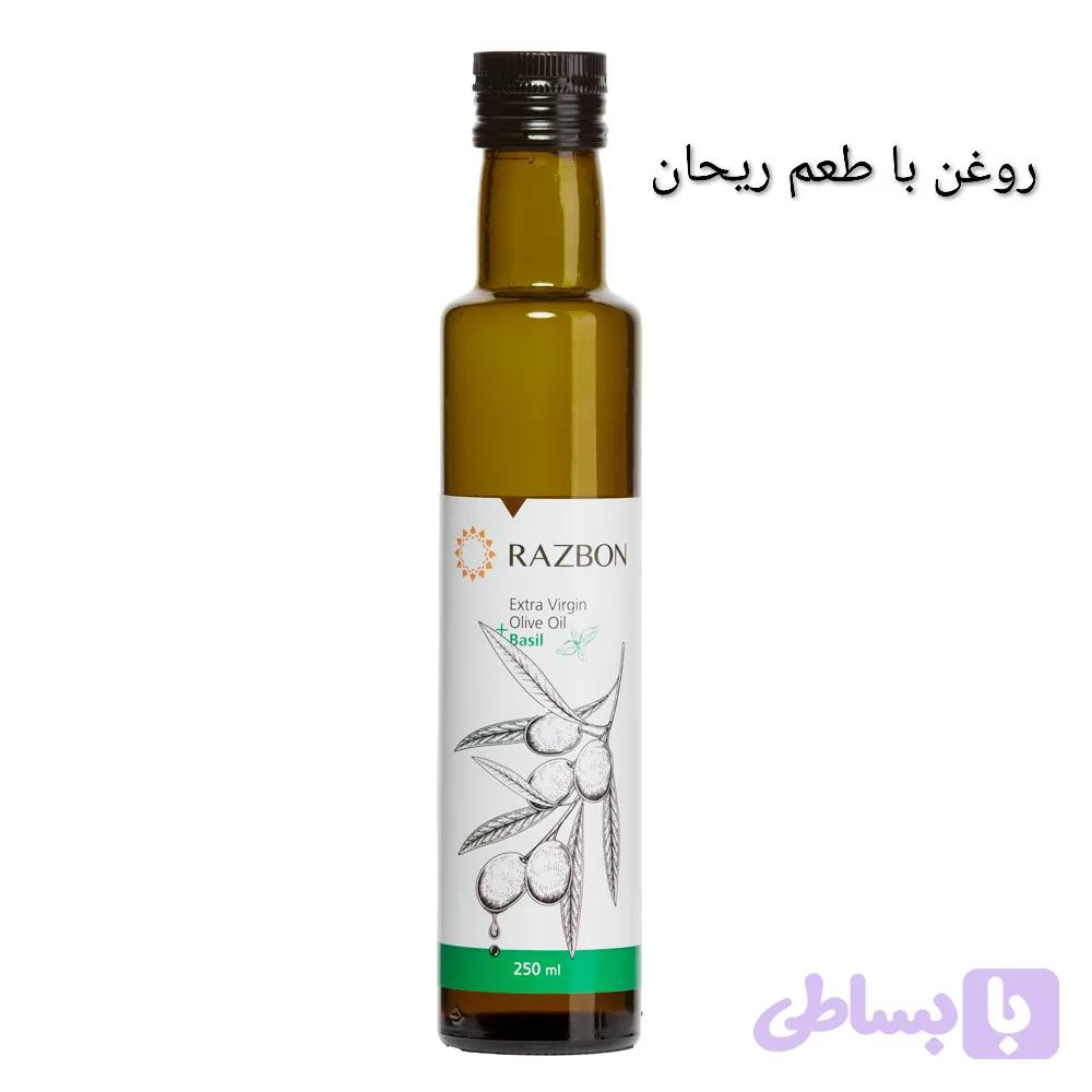 روغن زیتون فرابکر با طعم ریحان ۲۵۰ میلی گرم