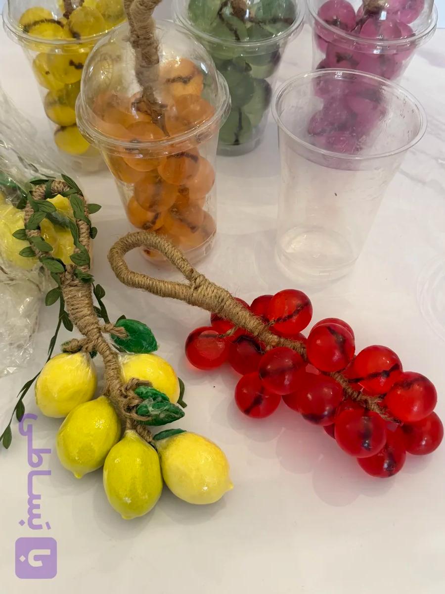 صابون خوشه ای طرح لیمو