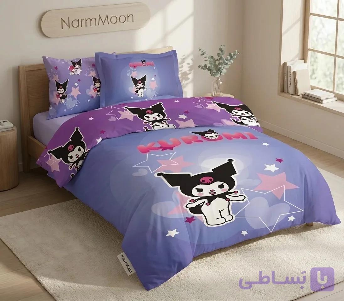 سرویس خواب ۵ تکه نوجوان زارا هوم (Zara Home) با طرح شخصیتهای کارتونی