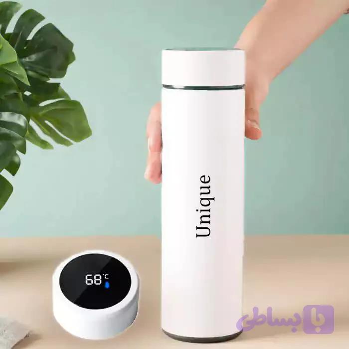 تراول ماگ(فلاسک)هوشمند دماسنج دار