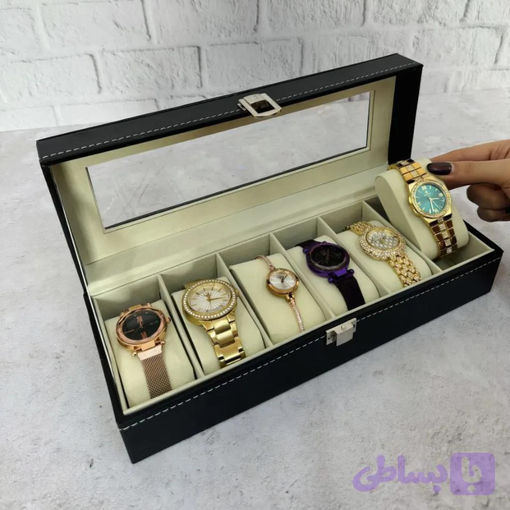 جعبه ساعت شش خانه