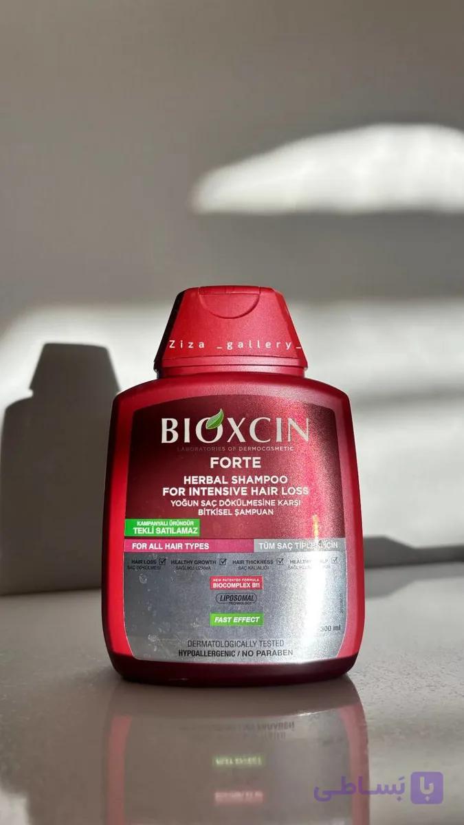شامپو فورت بیوکسین (Bioxcin Forte) | ضد ریزش قوی و تقویتکننده تخصصی | Bio-Activ Complex