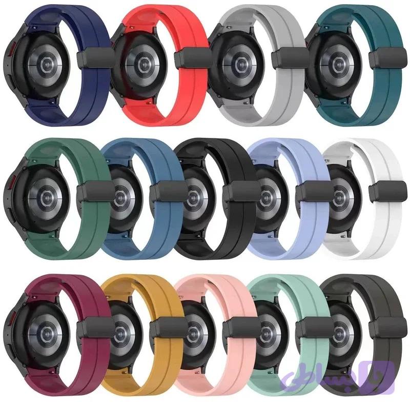 بند سیلیکونی مگنتی مدل Magnetic Silicon مناسب برای ساعت هوشمند شیائومی Redmi Watch 5 Active
