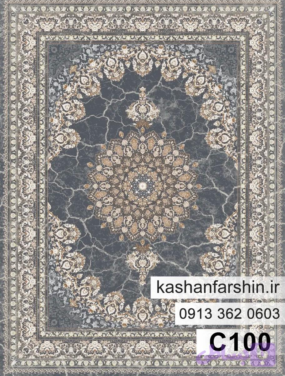 فرشینه طرح فرش استپ دار کد c100