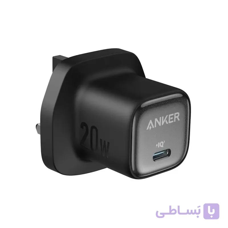شارژر ANKER FAST CHARGING ZOLO (20W PD3.0) IQ 3PIN – A2699K11 (شرکتی)
