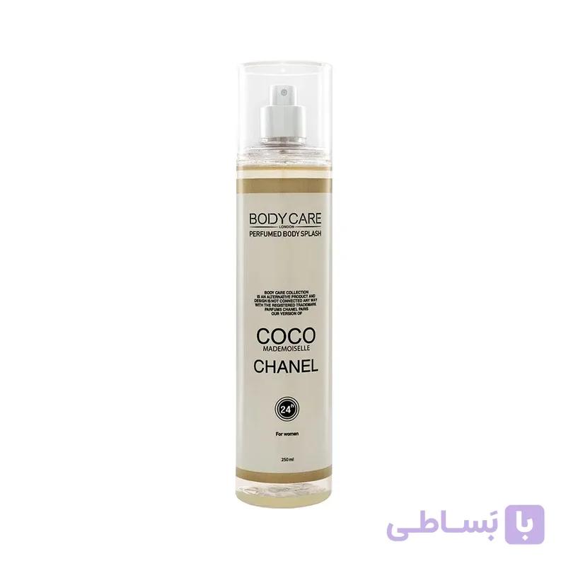 بادی اسپلش زنانه بادی کر مدل کوکو مادمازل Chanel Coco Mademoiselle حجم 250 میلی